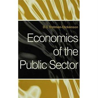 Economics Of The Public Sector - 1