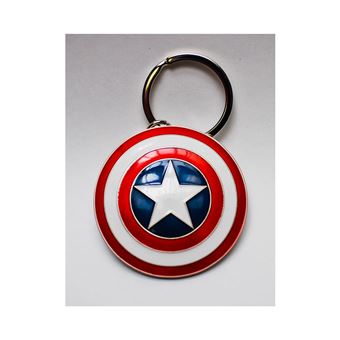 Porta-chaves/estojo Semic Distribution Captain America shield | Azul, Vermelho, Branco - 1