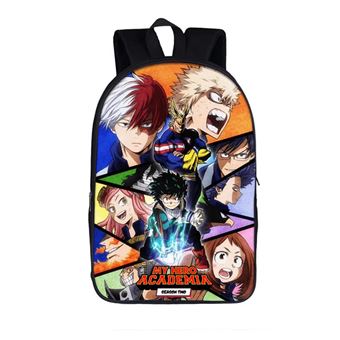 Mochila Escolar Infantil DreamWorks | My Hero Academia | 29 x 16 x 42 cm | Multicolorido 1480 - 1