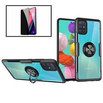 Kit Phonecare | Película 5D Anti-Spy + Capa 3x1 Clear Armor para iPhone 11 Pro Max - Transparente/Preto - 1