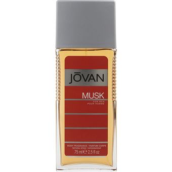 Spray Corporal Masculino Jovan Musk 2.5 oz | 75 ml - 1