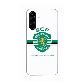 Capa Maniacase para Samsung Galaxy A56 | SCP SPORTING PORTUGAL WHITE BACKGROUND - 1