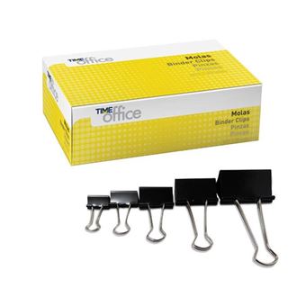 Molas para Papeis Timeoffice Nº5 | 50 mm - Caixa de 12 - 1