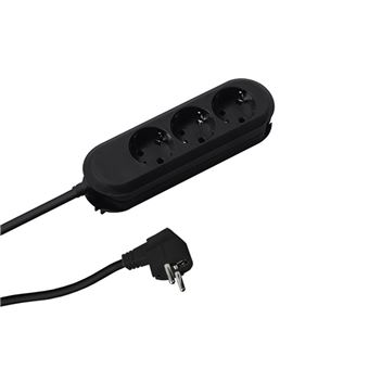 Bachmann SMARTLINE extensão elétrica 1,5 m 3 tomada(s) CA Preto - 1