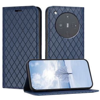 Capa ZURSANA para ZTE Nubia P9 Pro 5G | Pele PU | Suporte para Cartões | Aba de Proteção | Azul - 1