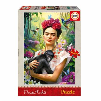 Puzzle Educa | 1000 Peças | Jardim da Vida, Frida Khalo - 1