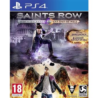 Videojogo PLAION Saints Row IV: Re-elected Gat Out Of Hell, PS4 - 1