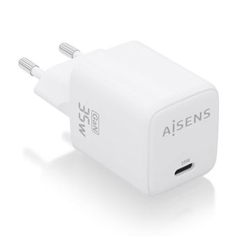 Carregador de Dispositivos Móveis AISENS ASCH-35W1P016-W | Branco - 1