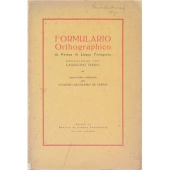 Formulario orthographico. - 1