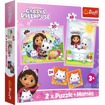 Puzzle Trefl Gabby's Dollhouse Desenhos Animados 93382 - 1