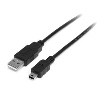 Cabo Usb StarTech.com 0.5m USB/Mini USB | Preto - 1