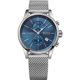 Relógio Homem Hugo Boss Jet Mesh Chrono 1513441 - Prata - 1
