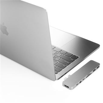 Base & Duplicador de Portas HYPER GN28D | Prateado - 1