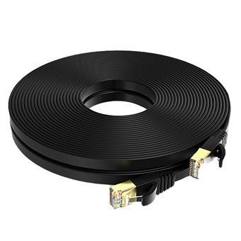 Cabo Ethernet CO-Phénix | Cat 7 | 10Gbps 600MHz | 2M | Preto - 1