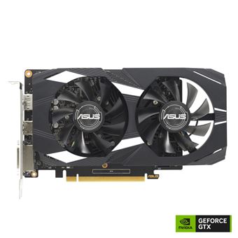 Placa de Vídeo ASUS Dual DUAL-GTX1650-O4GD6-P-V2 | Preto - 1