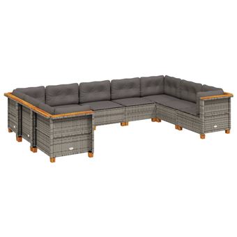 Conjunto de Mobiliário de Exterior VidaXL 3261978 - 1