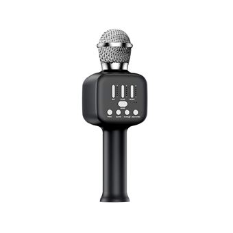 Microfone Bluettooth  Klack® Q12 para Karaoke - Preto - 1