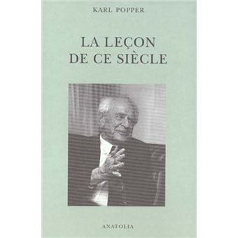 La Lecon De Ce Siecle : Entretien Avec Giancarlo Bosetti - 1