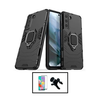 Kit G4M Película de Vidro Temperado GorilasGlass + Capa de Proteção Militar Magnética + Suporte Magnético Com Pernas para Samsung Galaxy S22+ 5G - 1