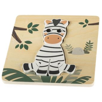 Puzzle de madeira Zopa Zebra - 1