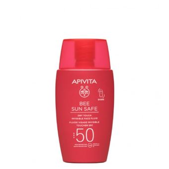 Protetor Solar fluido Apivita Bee Sun Safe Dry Touch Invisible Face Fluid | 50SPF | 50ml - 1