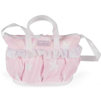 Bolsa de boneca Jumbo La Nina 60413 | Rosa, Branco - 1