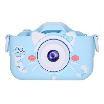 Máquina Fotográfica para Crianças CO-Phénix X5S Full HD | Gato Azul | 32G | 600 mAh - 1