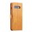 Capa Magunivers PU estande marrom para Samsung Galaxy S10_1