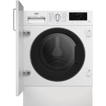 Máquina de Lavar e Secar Roupa Beko B5DBT69547W | Encastrável | 9/6 Kg | 1351 RPM | D | Branco - 1