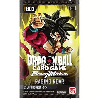 Dragon Ball Scg Fusion World Raging Roar Booster Fb03 (En) - 1