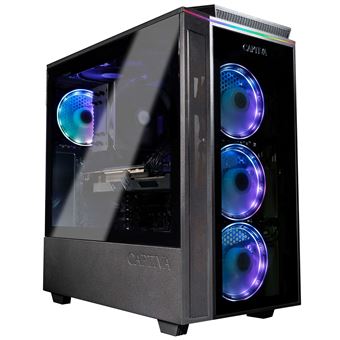 Desktop Gaming CAPTIVA PC Highend Gaming R88-712 (Ryzen 5 7500F/RX9070 XT 16GB GDDR6/SSD 1TB/16GB/WLAN/w/o OS) | AMD Ryzen 5 7500F | Radeon RX 9070 XT | 16 GB | SSD 1TB - 1