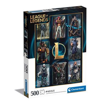 Puzzle Clementoni High Quality Collection League Of Legends 35122 | 500 Peças - 1