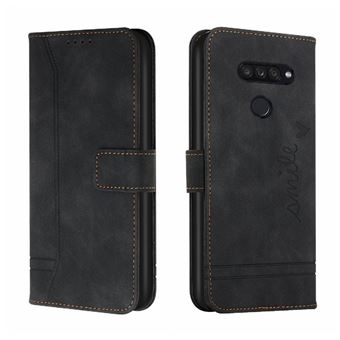Capa ZURSANA para LG K51 | Pele PU | Magnética TPU | À Prova de Choque | Preto - 1