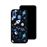 Capa Tpu Hapdey para Samsung Galaxy A40 2019 | Design Padrão de Constelação | Galáxia 3 - Preto_2