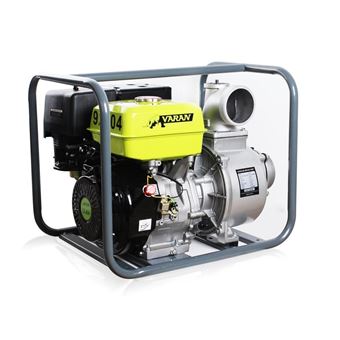 Bomba de Água Varan Motors 92704 | Motor a Gasolina | 4'' | 90 m³/h | 13 HP - Cinzento - 1
