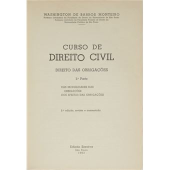 Curso de direito civil. [5 vols.] - 1