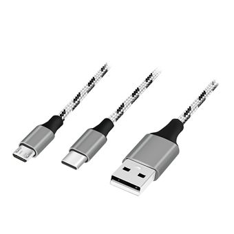 Cabo Usb LogiLink CU0202 | Cinzento - 1