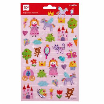 Autocolantes Apli Princesas | 1 Folha - 1