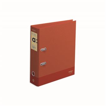 Pasta Arquivo Ambar Kraft Lombada Larga - Vermelho - 1
