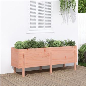 Canteiro elevado de Jardim vidaXL | 160x50x57 cm | madeira douglas maciça - 1