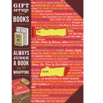 Papel de embrulho para Livros Não ser Esquecido ""Not to be Missed"" - Gift Wrap - 1