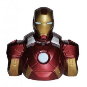 Mealheiro Busto Marvel Iron Man Mark 7 22cm - 1