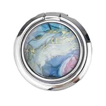 Popsocket com Anel Traseiro Gandy Best360 | Marble Azul + Rosa - 1