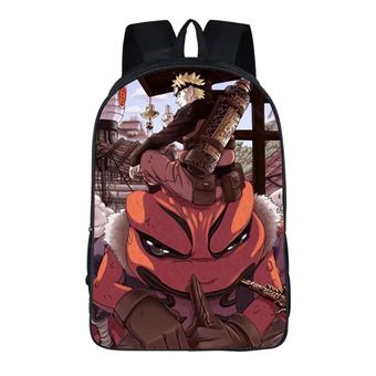 Mochila Escolar Infantil DreamWorks | Naruto | 29 x 16 x 42 cm | Multicolorido 1490 - 1