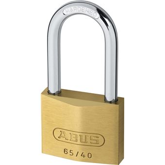 Bloqueio com Chave ABUS 65/40HB40 KD | Latão - 1