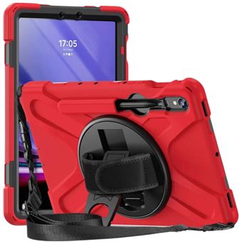 Capa Robusta 360º Antiimpacto para Samsung Galaxy Tab A9 8.7 | Vermelho - 1