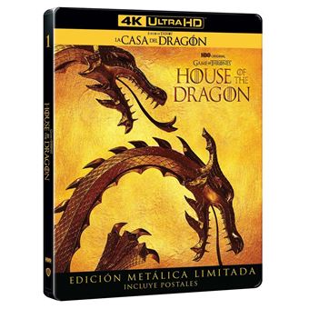 House of the Dragon (Season 1) (4K Ultra HD) (Steelbook) / La Casa del Dragón - Primera Temporada (4Blu-ray) - 1