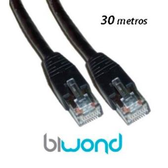 Cabo Ethernet 30m Cat 6 BIWOND - Cabos Rede - Compra na