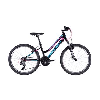 Bicicleta Senhora Cycles-Eleven Pro | 24" | 21v | Preta / Azul Bebe - 1