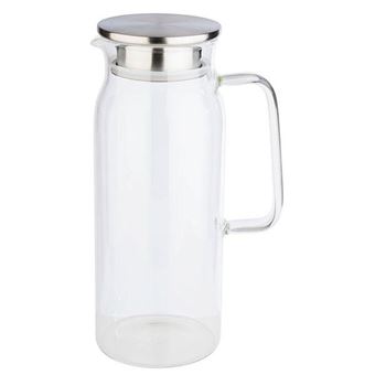 APS-Germany 10792 jarra, cântaro e garrafa 1,5 l Inox, Transparente - 1
